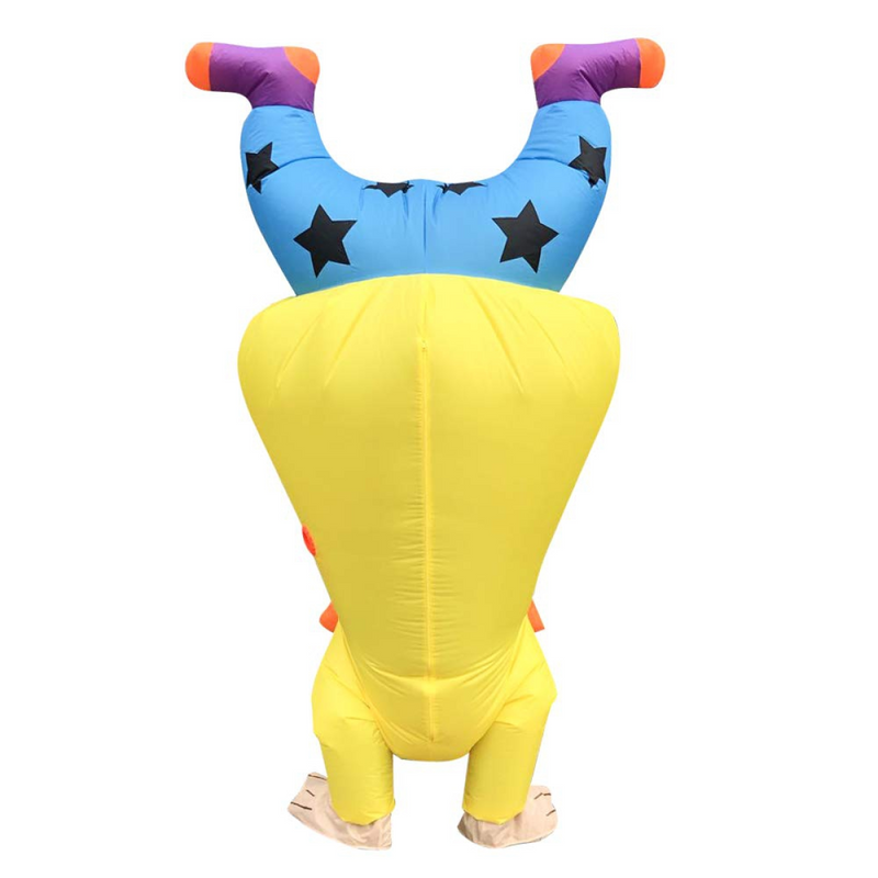 Christmas Inflatable Clown Costume Christmas Party Clown Blow-up Costume/Christmas Decor for Adult/Christmas Parade (Clown)