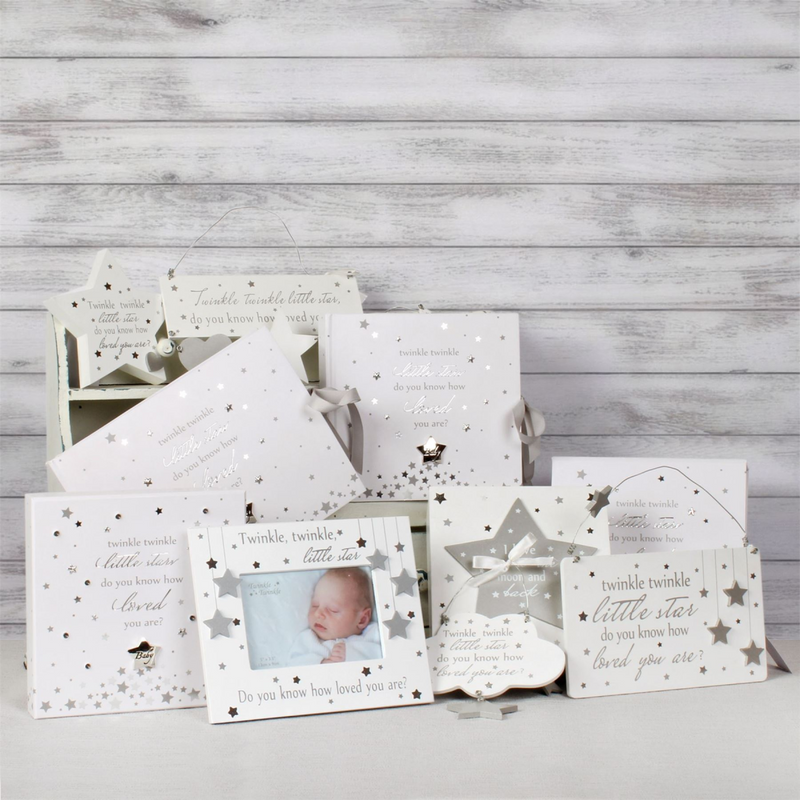 Twinkle Twinkle Silverplated Rattle