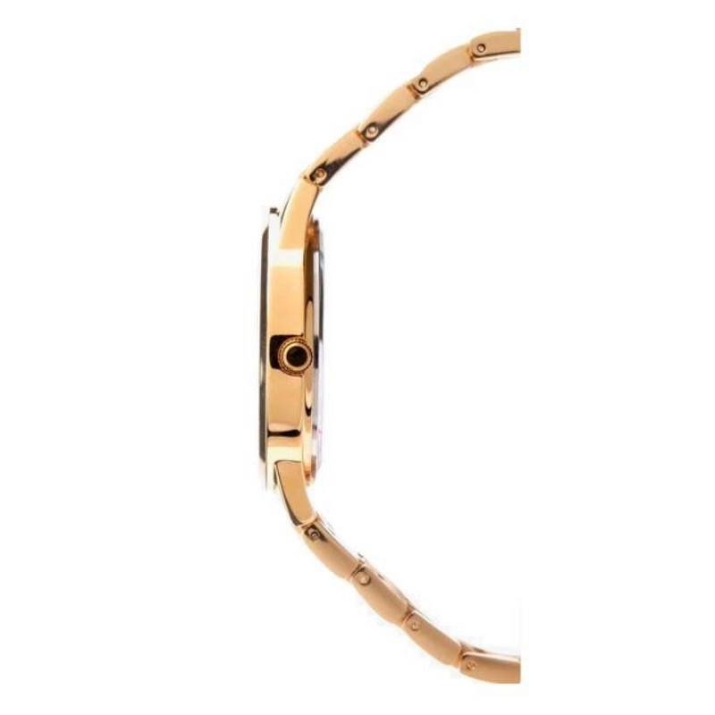 Sekonda Mens Fashion White Dial Gold Plated Bracelet Watch 1610