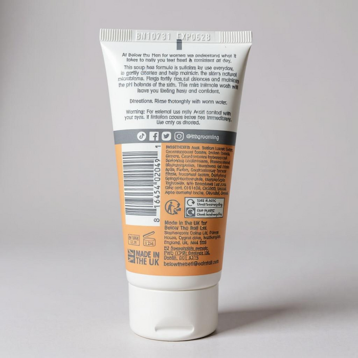 Below The Belt Female Intimate Wash, Fresh Breeze Scent 75ml