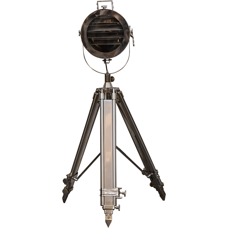Artisan Furniture Chrome Tripod Spotlight Floor Lamp