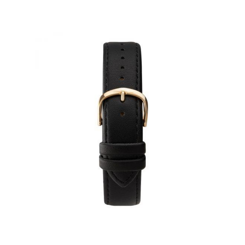 Sekonda Mens Basic White Dial With Black Leather Strap Watch 1854