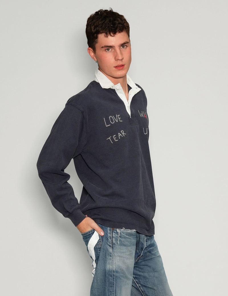 'Love Will Tear Us Apart' rugby Shirt