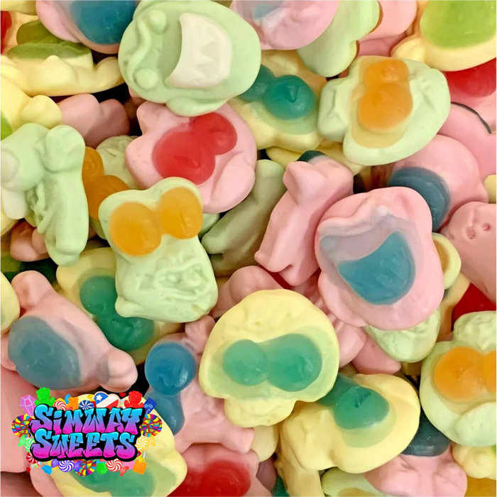 Monsters Retro Gummy Sweets Gift Jar - 570g