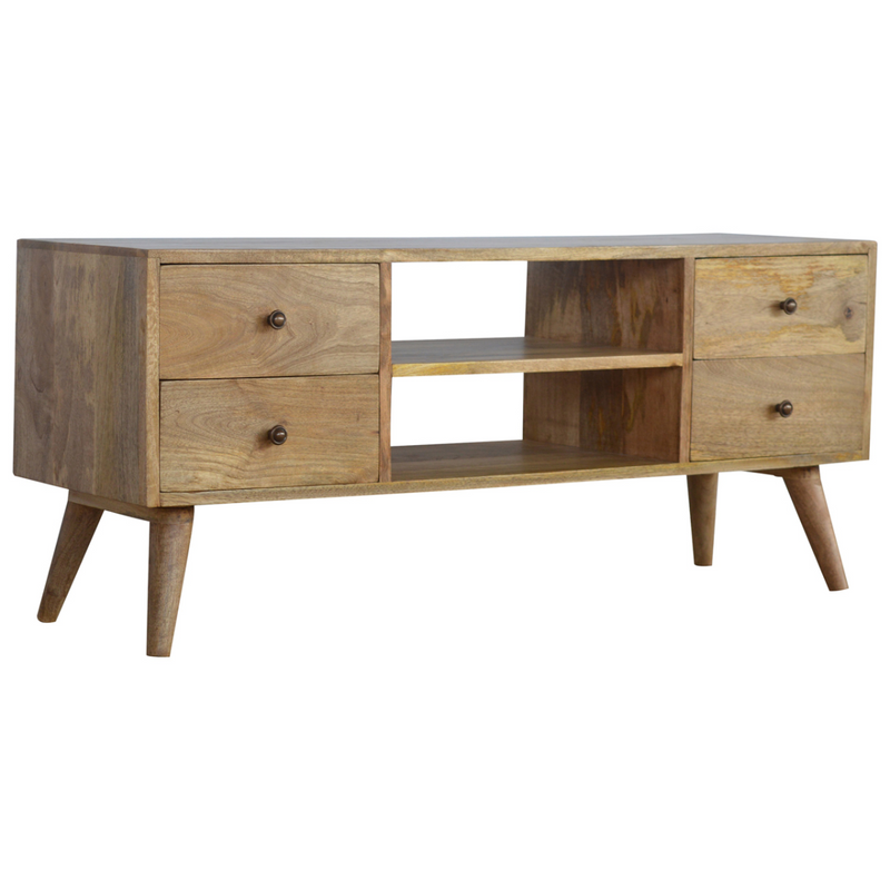 Artisan Furniture Solid Wood Nordic Entertainment Unit