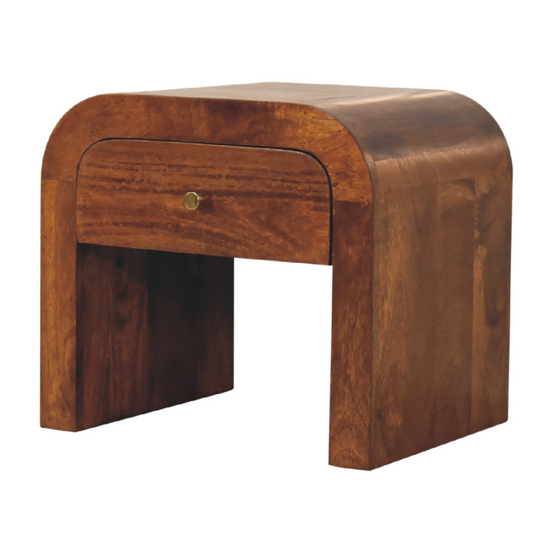 Artisan Furniture Solid Wood Darcy Chestnut Bedside