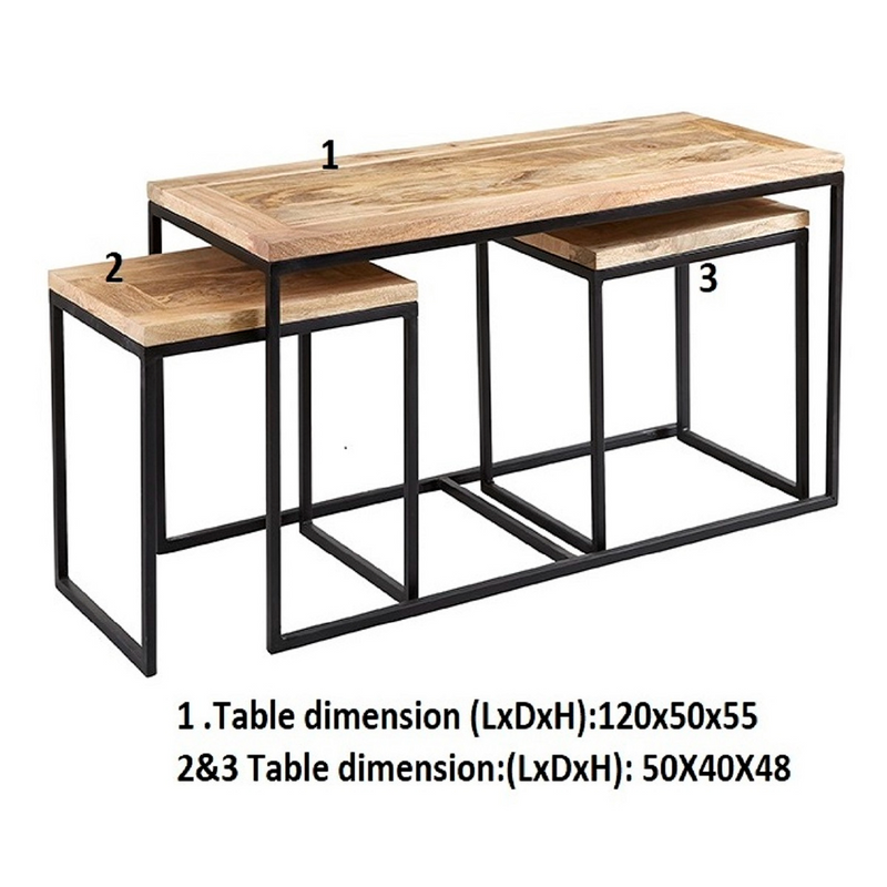 Cosmo Industrial John Long Coffee Table
