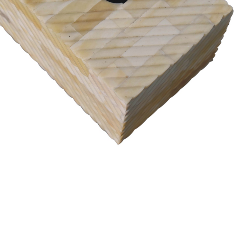 Artisan Furniture Wooden Bone Inlay Tissue Box