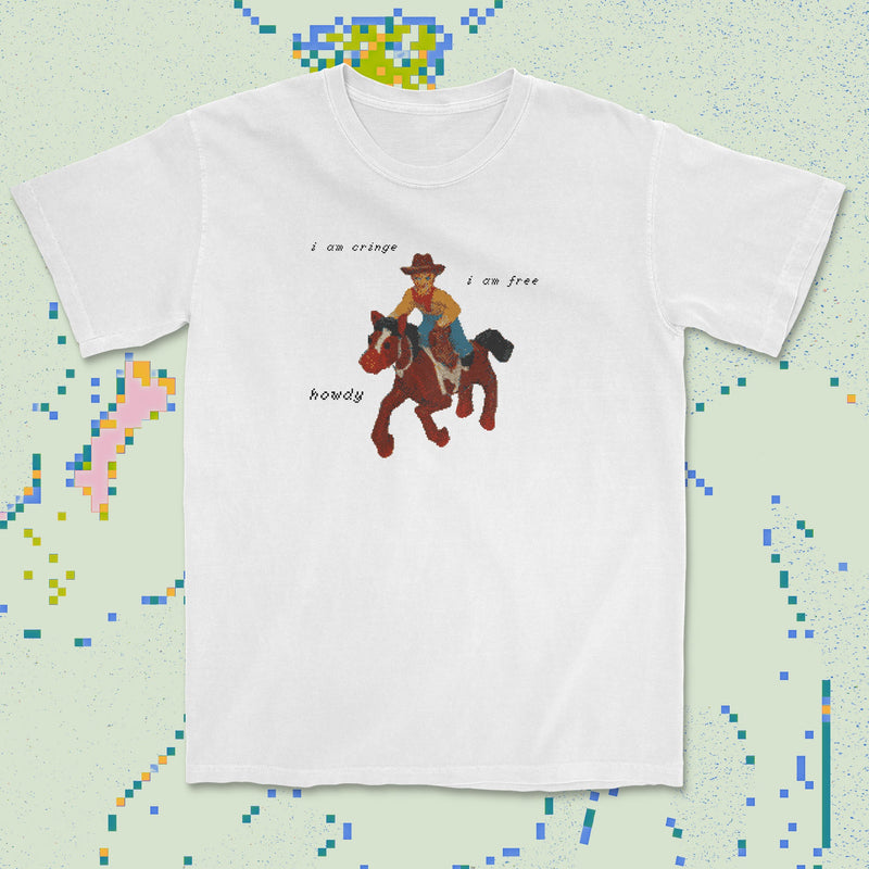 i am cringe / i am free - t-shirt