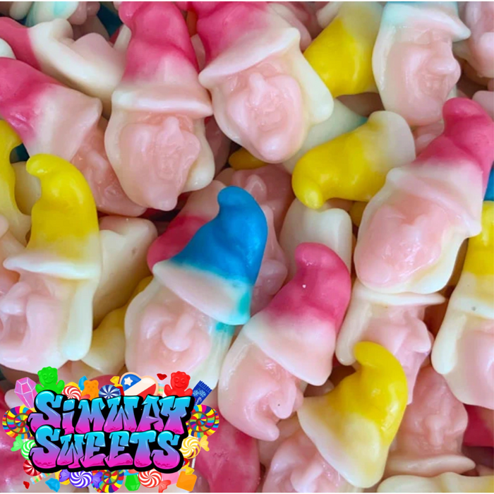 Jelly Witches Heads Sweets Gummy Retro Sweets Gift Jar - 705g