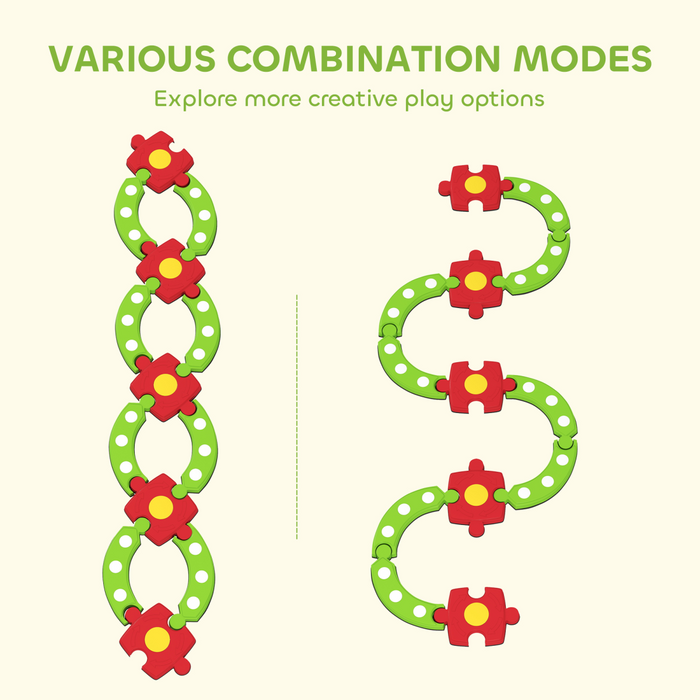 AIYAPLAY Kids Stepping Stones Balance Beam, Outdoor Indoor Sensory Toy Green