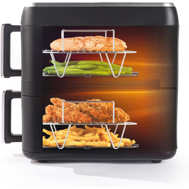 Progress Dual Tier 9L Air Fryer 2400W