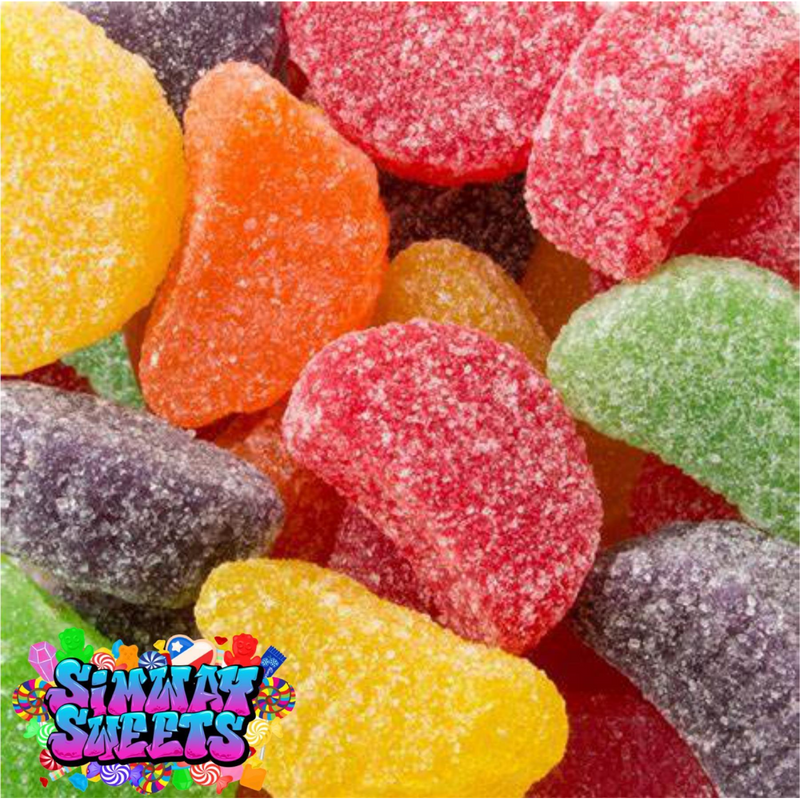 Taveners Fruit Jellies Gummy Traditional Retro Sweets Gift Jar - 800g