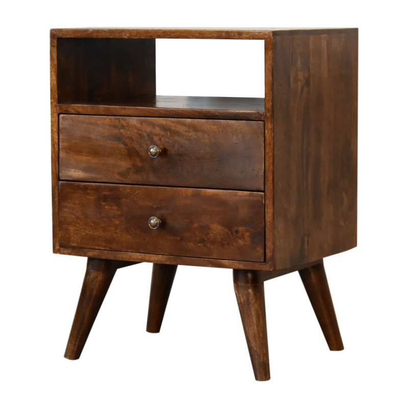 Artisan Furniture Solid Wood Classic Chestnut Bedside