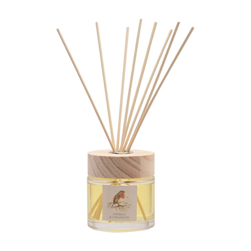 Meg Hawkins 150g Diffuser - Robin Orange & Cinnamon