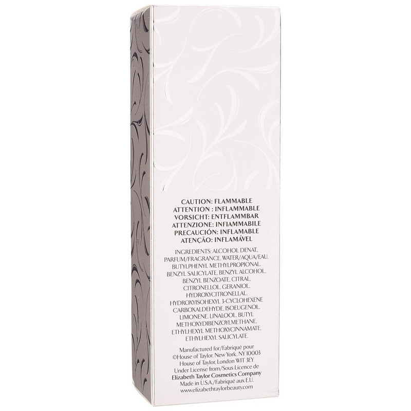 Elizabeth Taylor Brilliant White Diamond Eau De Toilette Spray 100ml