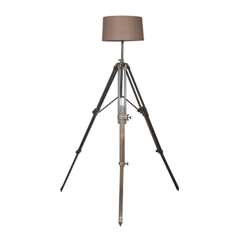 Artisan Furniture Chrome Tripod Lamp