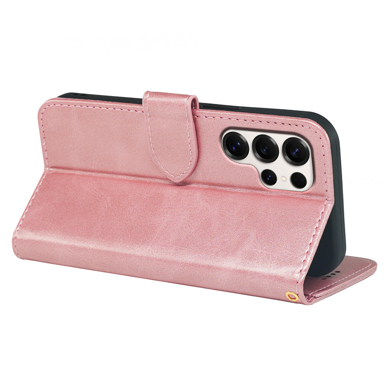 Samsung Galaxy S25 Series Book Flip Case Leather Wallet