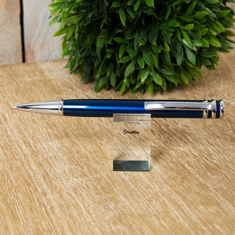 Stratton Blue Rollerball Pen