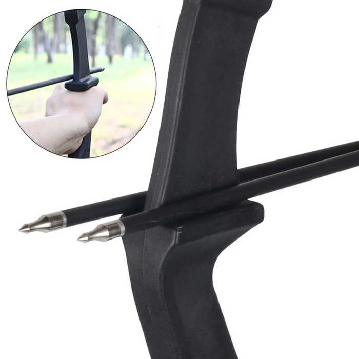 53" Takedown Recurve Bow Fiberglass Arrows Set 40lbs Archery Bow Hunting Shoot UK