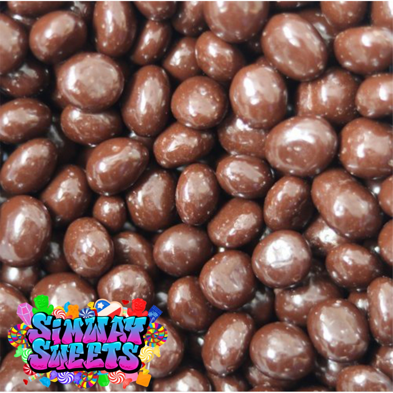 Dark Chocolate Coffee Beans Retro Sweets Gift Jar - 700g