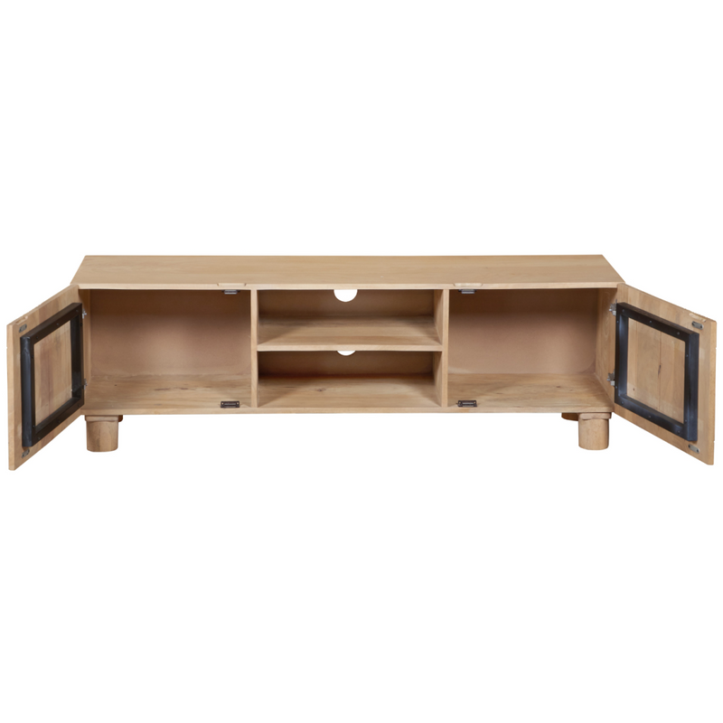 Austin Solid Wood Tv Cabinet