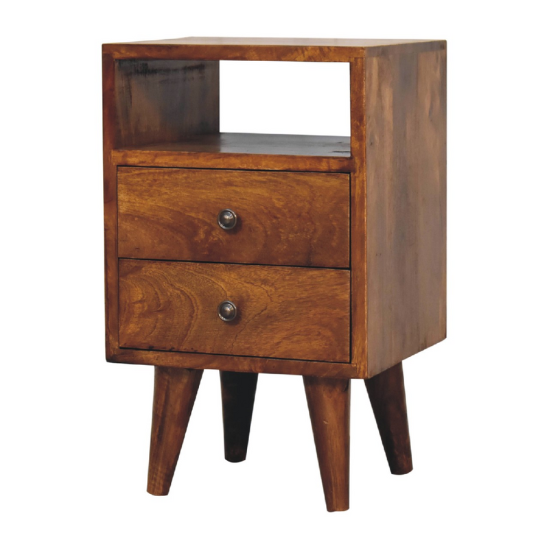 Artisan Furniture Solid Wood Mini Classic Chestnut Bedside