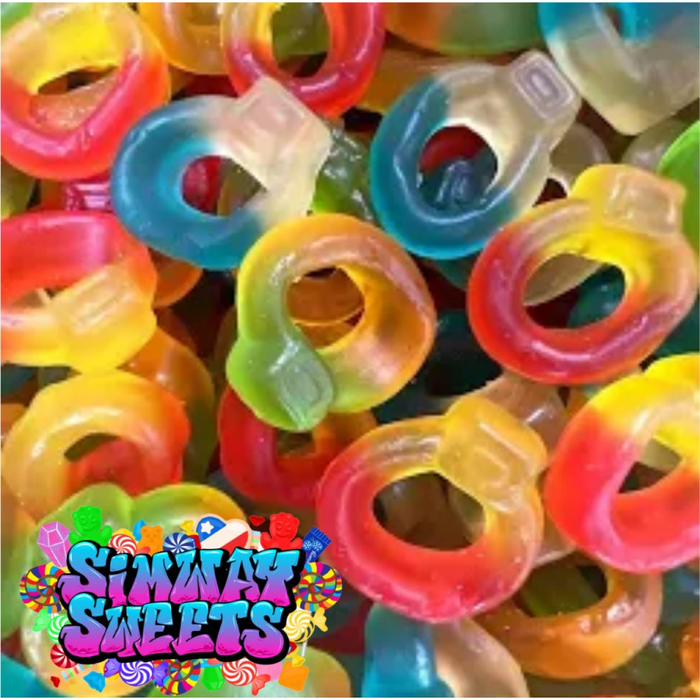 Friendship Rings Gummy Retro Sweets Gift Jar - 750g