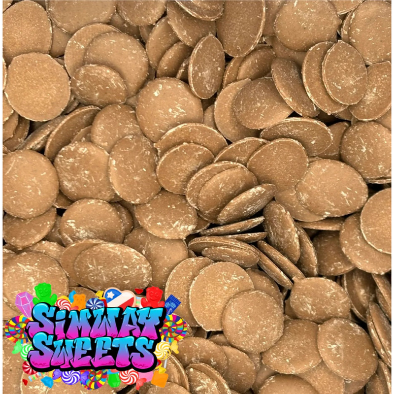 Milk Chocolate Buttons Drops Retro Sweets Gift Jar - 620g