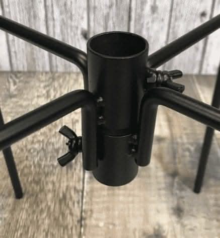 4 Prong Steel Bird Feeder Station Stabiliser Ground Support