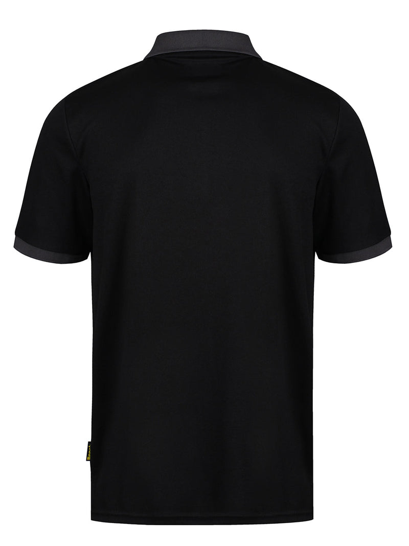 Bench Workwear Black Georgia Polo Shirt