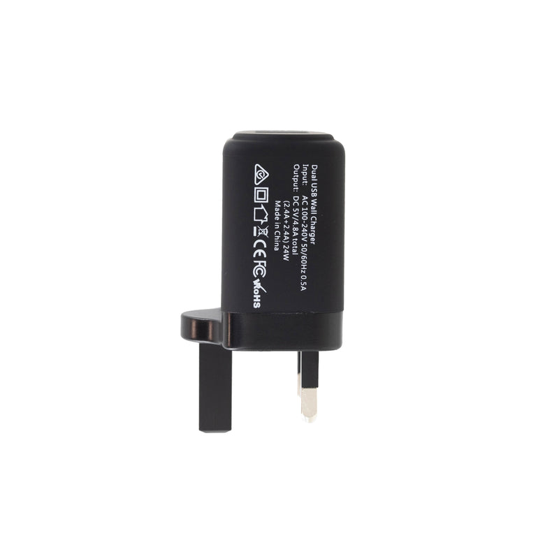 Our Pure Planet (Harry Kane's ECO Brand) - 24W Dual USB-A Wall Charger (UK port)