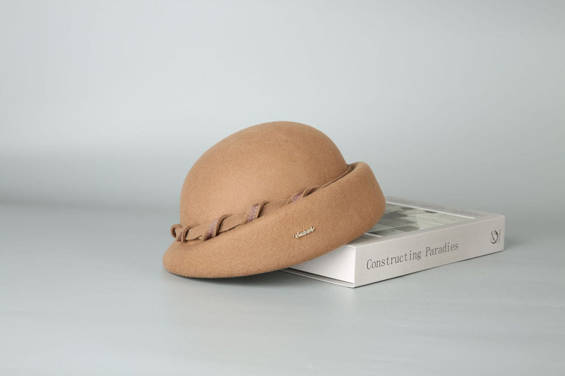 French Hepburn Style Woolen Beret Artistic Australian Wool