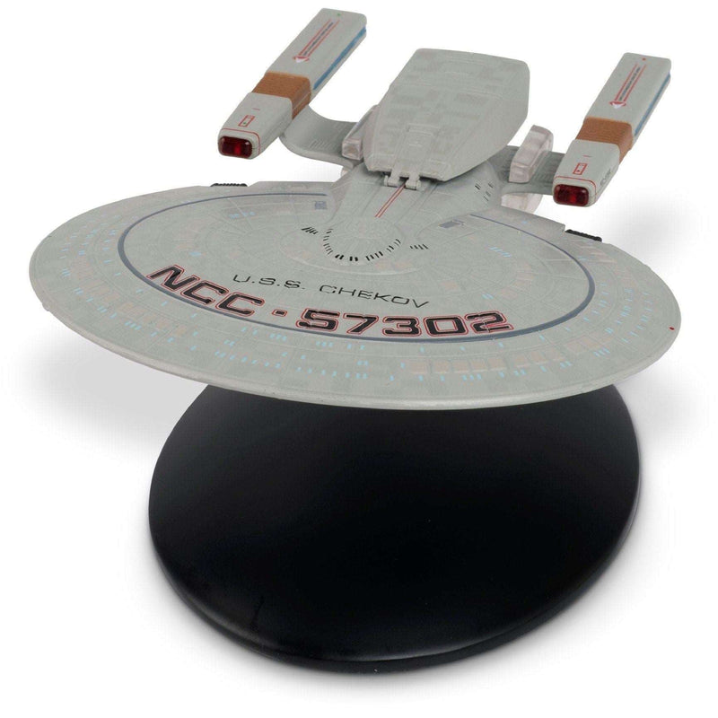 #110 U.S.S. Chekov Springfield Class Model Die-Cast Ship (Eaglemoss / Star Trek)