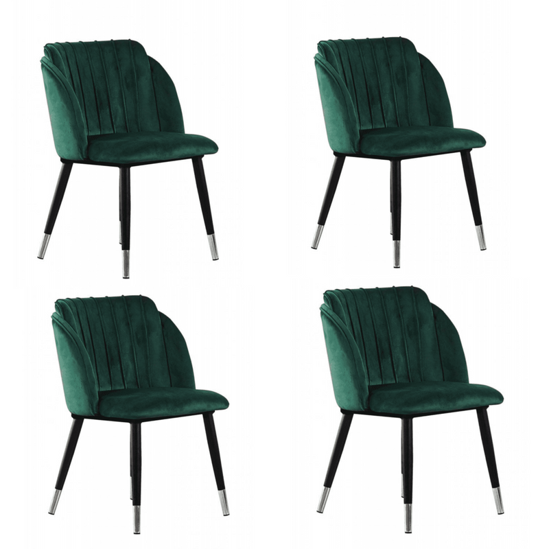 Milano velvet dining chair