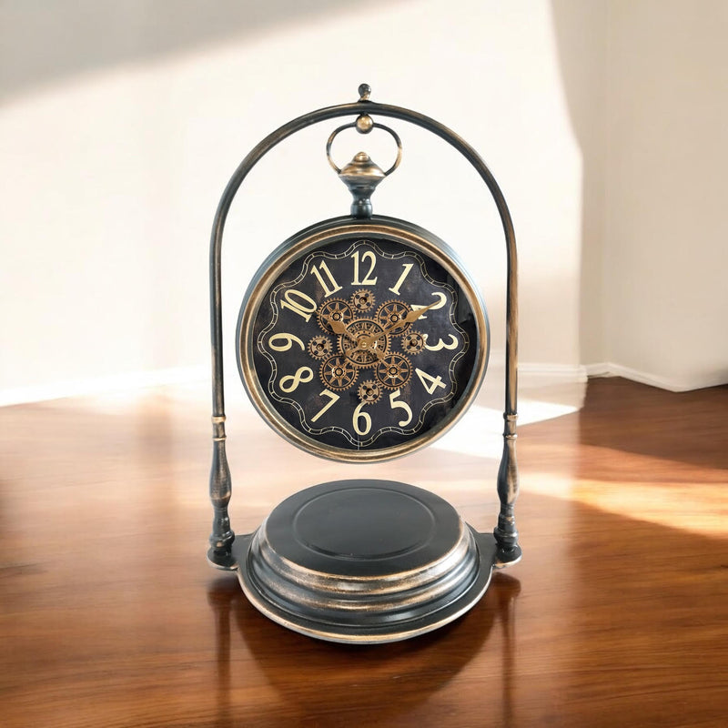 67CM Gear Clock - L35 x W45 x H67 cm