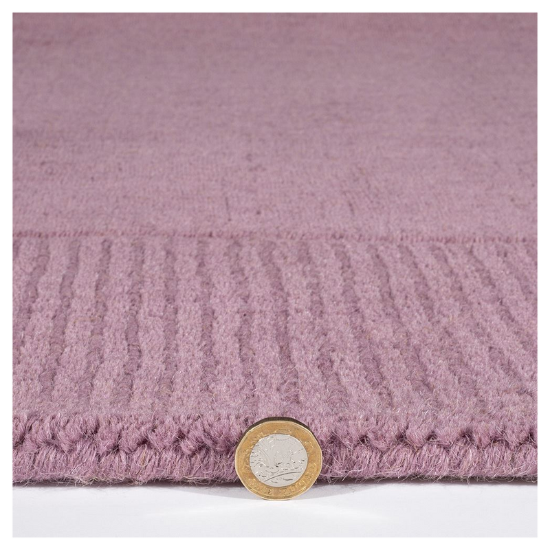 Esme Wool 80x150cm Mauve Rug
