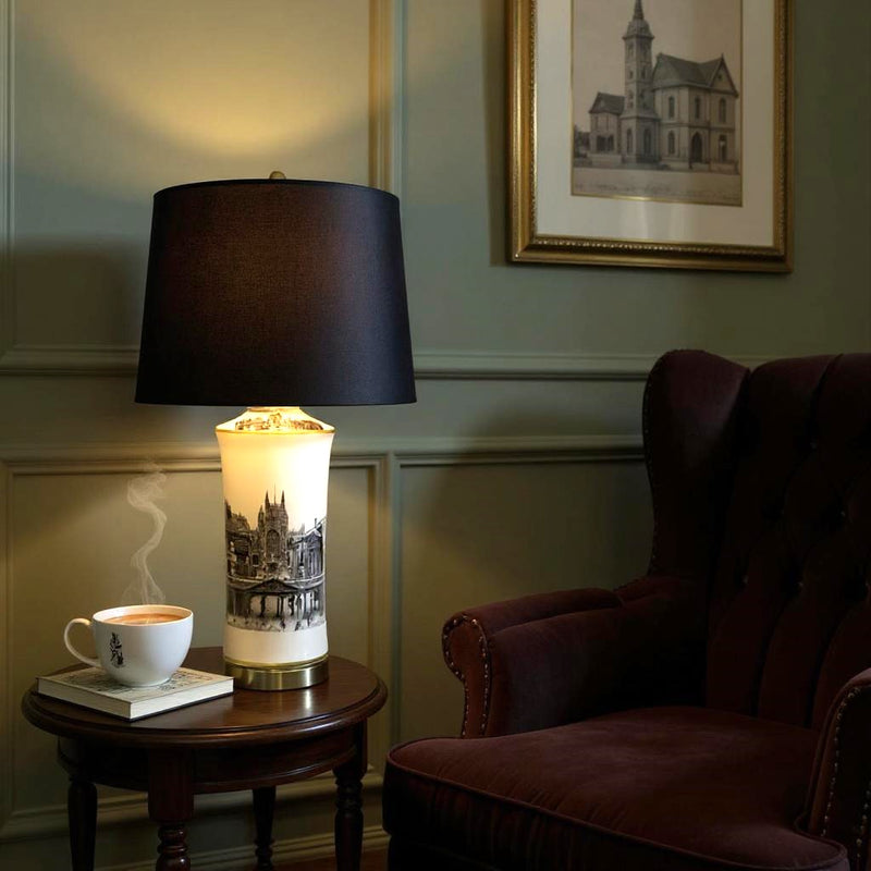 51CM LAMP AND SHADE