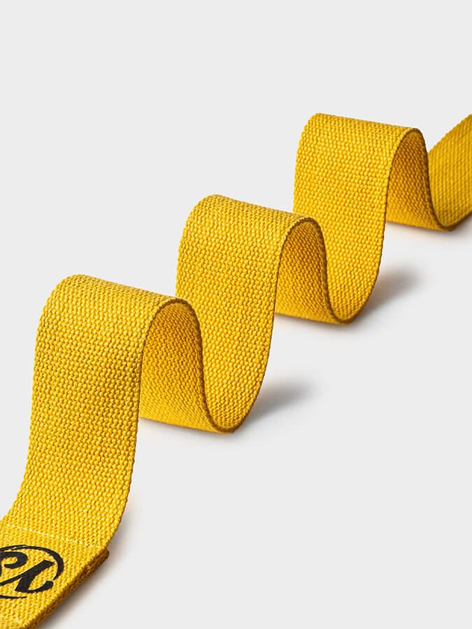 Yoga Studio GOTS Organic Cotton D-Ring 2.5m Yoga Belt Strap