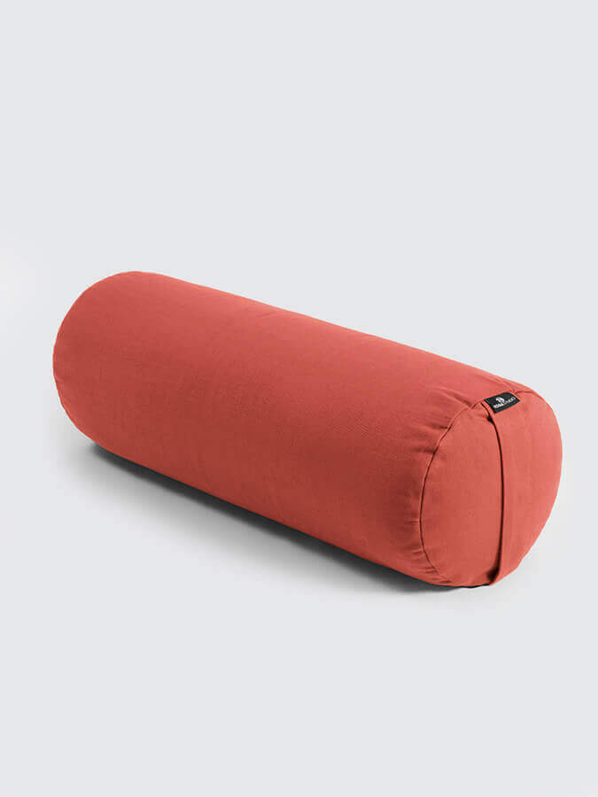 Yoga Studio Organic Cotton Buckwheat Lotus Meditation Bolster Cushion