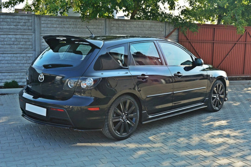 Maxton Design - Central Rear Splitter Mazda 3 MPS Mk1 US-Spec Version