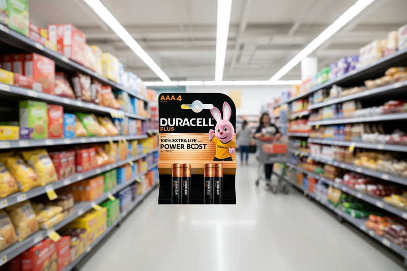 10 x Duracell Power Boost Aaa - 4 PACK