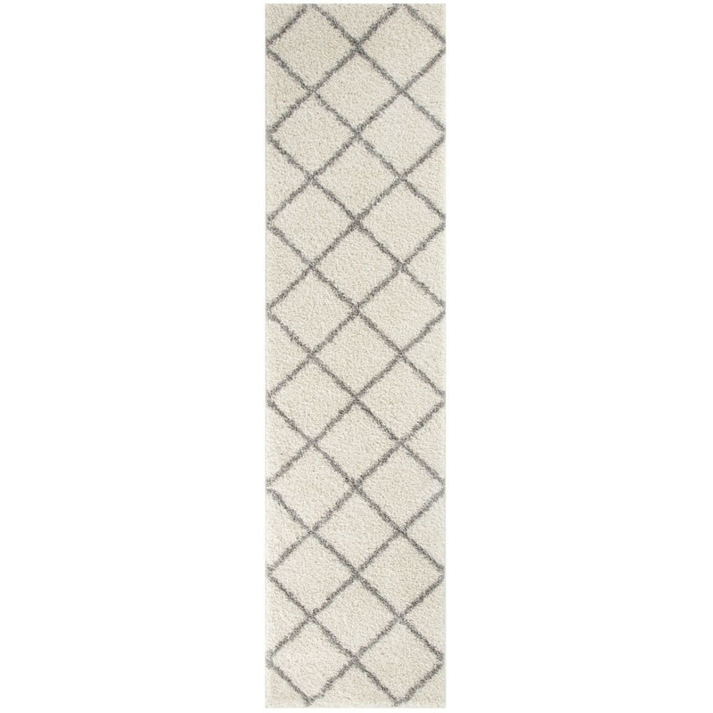 Moroccan Ivory Shaggy Rug | 500