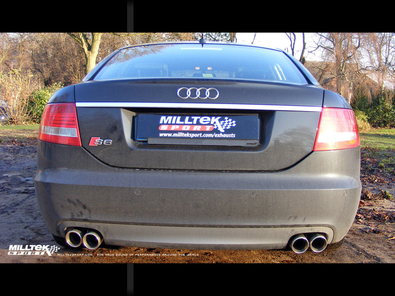 Milltek Sport - Cat Back Exhaust (Multiple Options) Audi S6 C6 5.2 V10