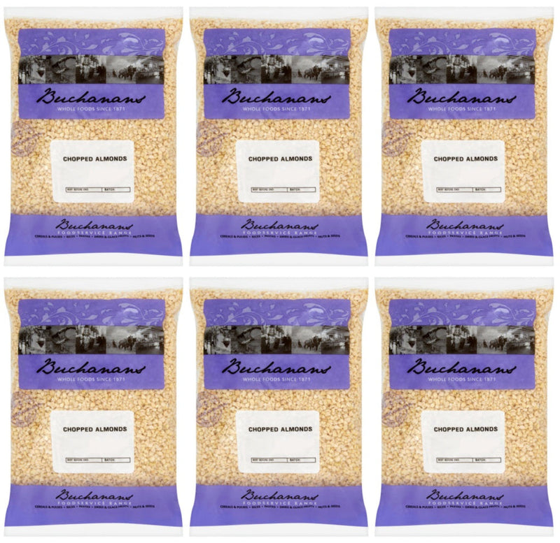 6 x Buchanans Flaked Almonds 1Kg
