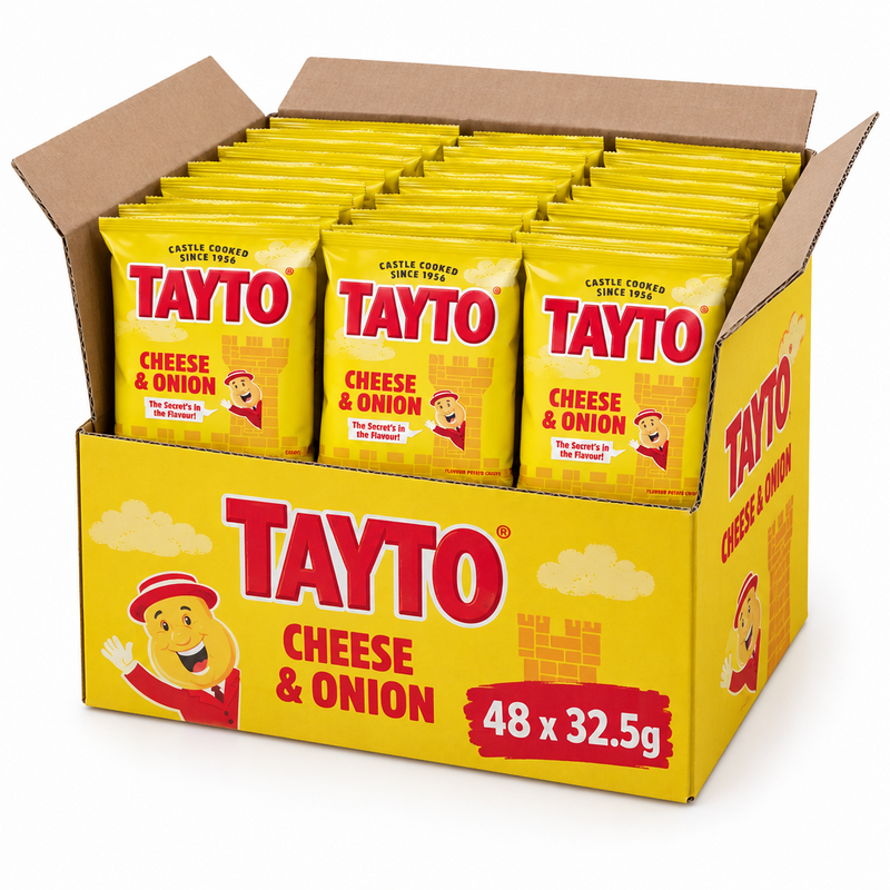 48 x Tayto Cheese & Onion 32.5g