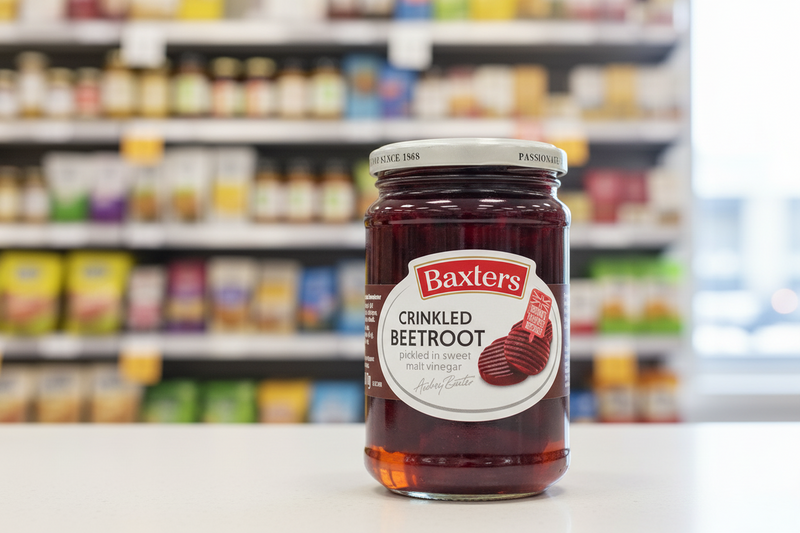6 x Baxters Beetroot Crinkled Cut 340G