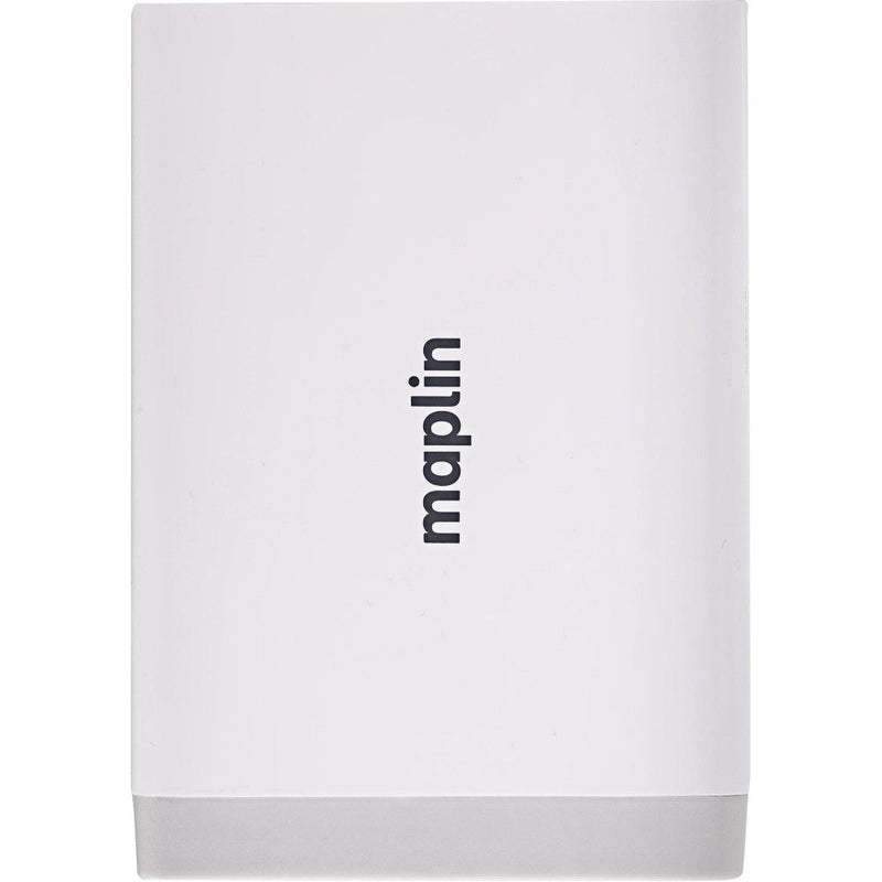 Maplin 6 Port USB Charging Station 65W 2x USB-C PD QC3.0 4x USB-A 1.5m Cable