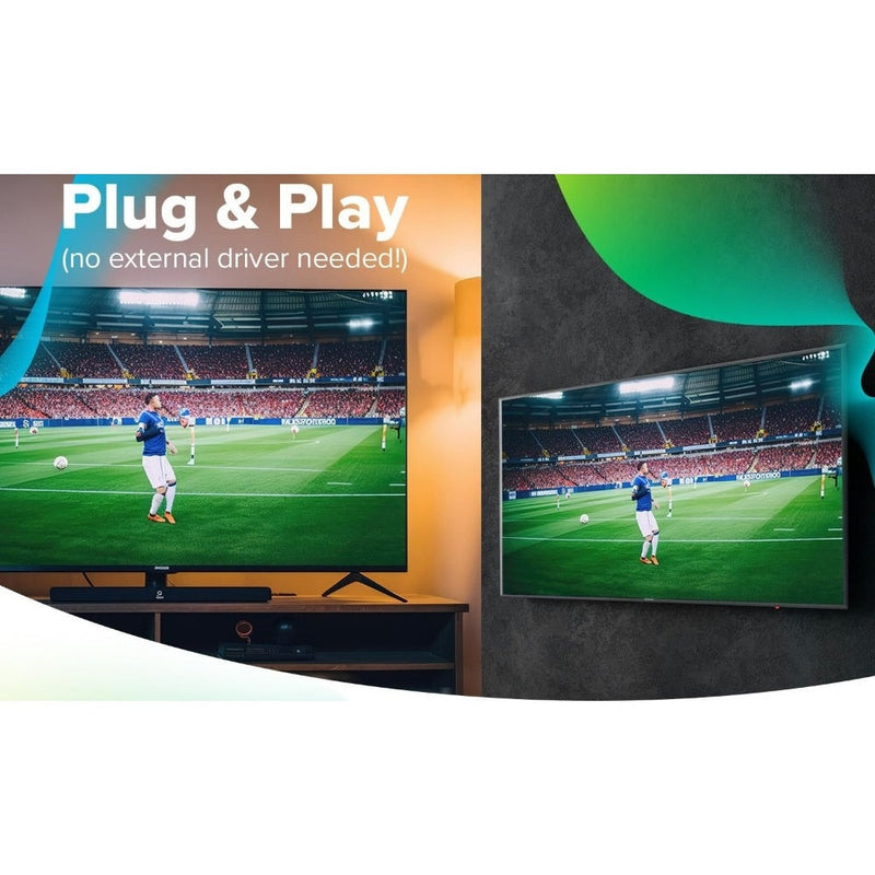 Maplin HDMI Splitter Hub 1Port In 2 Ports Out Ultra HD 4K/30fs 10.2Gps