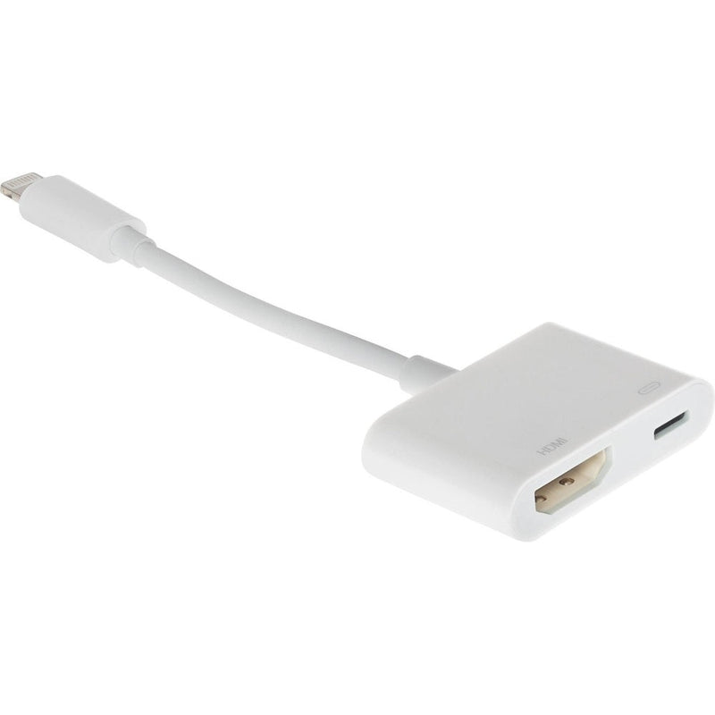 Maplin Lightning Connector to HDMI + Lighting Charging Port Adapter